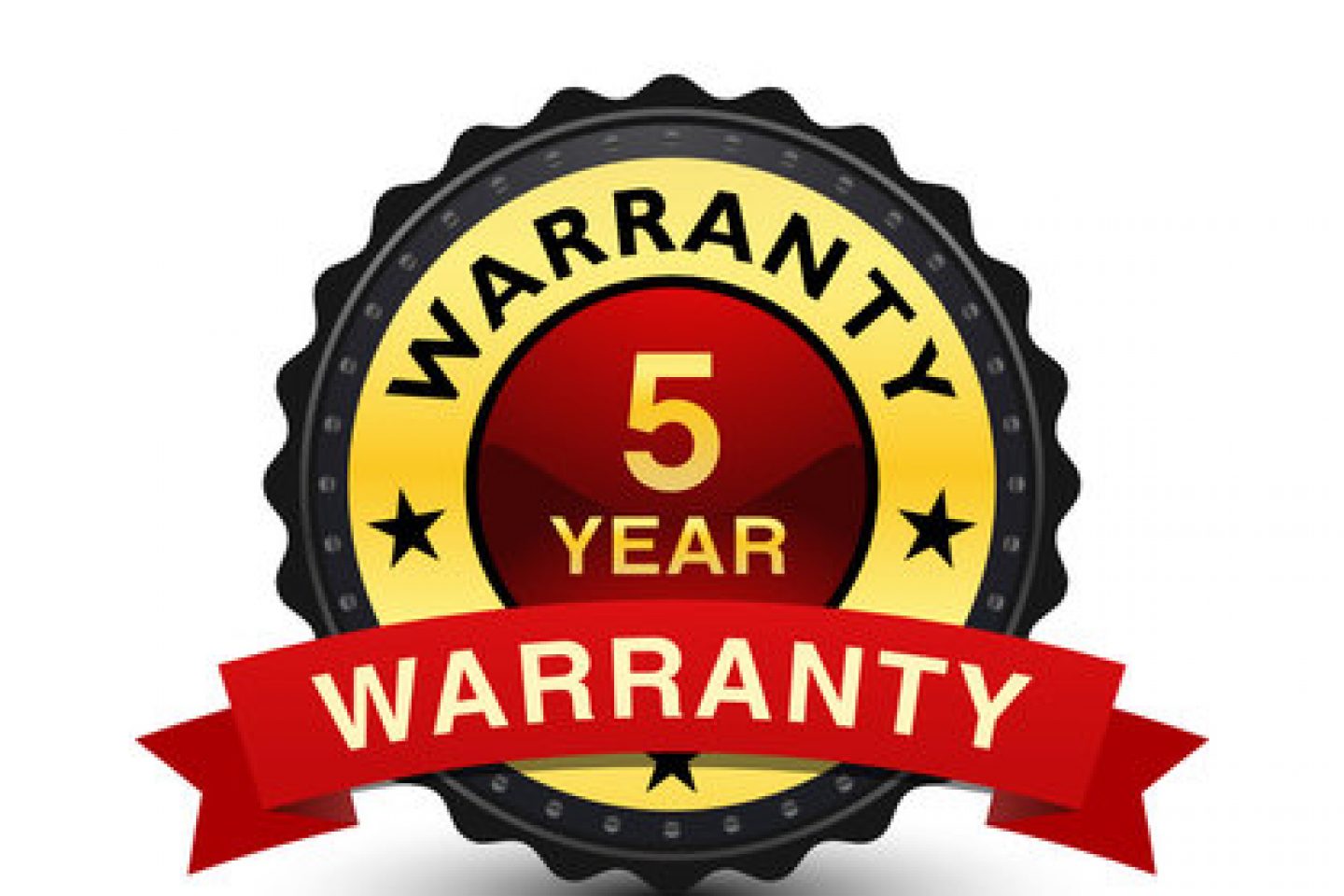 five year warranty