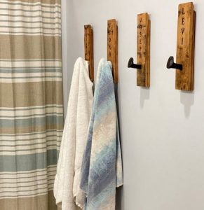 mountable bathroom wall hooks