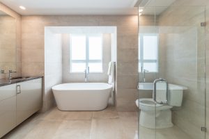 Accessible bathroom design by Rodrozen Design +Build