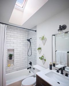 skylight in bathroom design